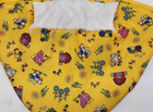 Evenflo Farmyard Mega Exersaucer Replacement Fabric Seat Yellow Animal Print