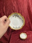 Antique Nippon W A Pickard China Handpainted Gold Gilt Trim Snall Bowl  Set Of 4