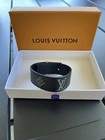Louis Vuitton Lv Slim Bracelet Monogram Eclipse Black brand New With Seald Box