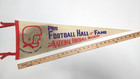 Pro Football Hall Of Fame Canton Vintage Souvenir Sports 9 x27  Pennant Nfl