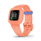 Garmin Vivofit Jr 3 Kids Fitness Tracker Watch Bluetooth Peach Leopard Brand New