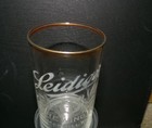 Pre-pro Leidiger Brewery Etched Glass Merrill  Wisconsin