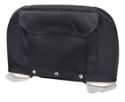 Black Vinyl Seat Back Cover For Pride Revo  Sonic And Go-go Mobility Scooters