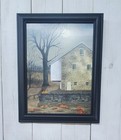 Billy Jacobs  autumn Moon  Pumpkins In Fall Autumn  Framed 12x16 Wall Picture