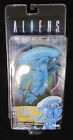 Neca Aliens 2016 Blue Warrior Alien Figure 7  Translucent Xenomorph Reel Toys