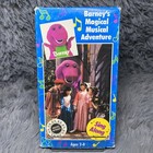 Barney The Dinosaur Barney s Magical Musical Adventure Vhs Tape 1992 Cartoon