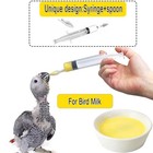 Baby Bird Feeding Syringe parrot Small Pet manual Syringe Feeder  Milk Water    