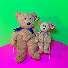 Ty Beanie Babies And Buddy Fuzz Set Of 2 Retired With Tags