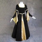  Woman Medieval Dress Renfaire Cosplay Costume Larp Velvet Renaissance Gown
