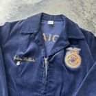 Vintage Women   s Ffa Corduroy Jacket Size 38 Talon Zip Indiana