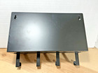 Black Metal Wall Mount Mail Organizer Key Holder Entryway Rack Hooks