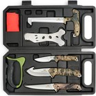Mossy Oak 8pc Hunting Field Dressing Kit Portable Butcher Game Processor Set Usa
