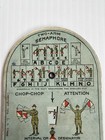 Original 1914 Boy Scouts Pocket Signal Disc Morse Code  Navy Semaphore Emergency