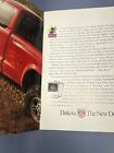 Vintage Nos 1998 Dakota Sport Pickup The New Dodge Dealership Brochure 26 Pgs