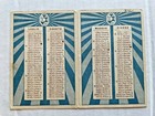 Vintage 1920 s Pocket Calendar In Italian With Art Deco Dancer Cover