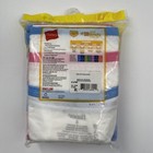 Hanes Tagless Briefs Panties Sz 8 Girl s Cotton Underwear 13-pack Pink blue Star