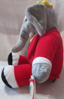 Vintage 1988 Gund Babar The Elephant Plush 15  Macy s Exclusive Red Suit Nwt