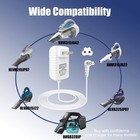 15v Charger Compatible With Black And Decker Dustbuster Handheld Vacuum White 