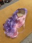 American Girl Truly Me 116 Wig Pink Purple Hair Side Bangs Doll Custom
