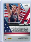 2019-20 Panini Mosaic Larry Bird Team Usa Red Wave Prizm Parallel Card  254