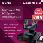 15 Touchscreen Pos Cash Register Till System For  All Businesses
