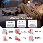 6 Pairs Large Compression Socks Women Men Plantar Fasciitis Relief Arch Support