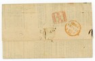 Brazil Bahia 1854 Jun 15 Transatlantic Full Fl To Genoa Italy Read Desc 15