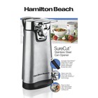 Hamilton Beach Surecut Automatic Electric Can Opener Multi Tool Stainless Steel