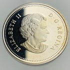 2005 Proof Canada 5 Cents Nickel Uncirculated Coin Silver From Set Kk290