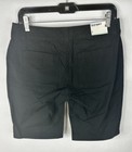 Old Navy Womens Shorts 6 Black Bermuda Chino 100  Cotton Pockets