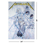 Metallica - Music Poster  and Justice For All - Album Cover   size  24  X 36  