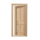 Dollhouse Miniature 1 12 Scale Door Window Plain Unpainted Furniture Accessories