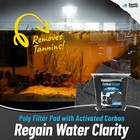 Aquatic Experts Carbon Infused Filter Pad Media For Aquarium And Ponds 3 8 -1 2 