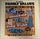 Korn Family Values Tour 12x12 Record Store Promo Poster Flat 2sided 1998n  -metal