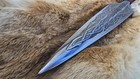 Skoll And Hati Spear Rune Engraved Wolves Carbon Steel Spear Head Ren