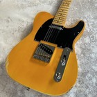 New Tl Vintage Relic Yellow Electric Guitar Real Photo Fast U s  Shipping 