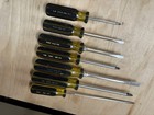 Vintage Stanley 7 Pc Set Of Screwdrivers    100 Plus  Made In The United States 