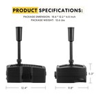 530gph Submersible Pond Filter Pump Fountain Kits W  Uv Sterilizer For 920gallon