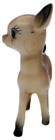 Vintage Hard Plastic Big Blue Eyed Deer Fawn Standing Made In Hong Kong