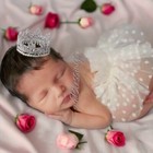 Newborn Photography Baby Photo Props Baby Girl Tutu And Crown Pink Or White