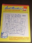 Aunt Martha s Hot Iron Transfers Vintage Embroidery Patterns Lot Of 10