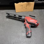 Milwaukee 2441-20 12v Cordless Caulk   Adhesive Gun - Tool Only - T-1