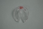 Vintage Plastic Fortune Cookie Chinese Souvenir  double Happiness  Shuangxi