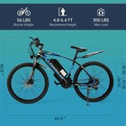 48v 10ah 500w 21 Speed 26 Inches Electric Mountain Bike Mtb Bicycle E-bike Us