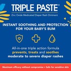 Triple Paste 3x Max Diaper Rash Ointment  40  Zinc Oxide  2 Oz