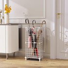 Awtatos Umbrella Holder Entryway  Umbrella Stand Freestanding  Metal Square Umbr