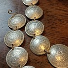 Vintage Coin Bracelet Foreign Silver Tone Peru Aluminum Variety Lot Of 2 Style 2