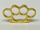 Knuckles Belt Buckle Guard Training Protector Paperweight Gold