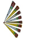 Zenia Premium Packk Of  8 Bridal 100  Natural Henna Cones Paste Tattoos Body