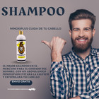Minoxiplus 15    Bergamot Shampoo 1lt With Men Perfume Scent  Free Shipping